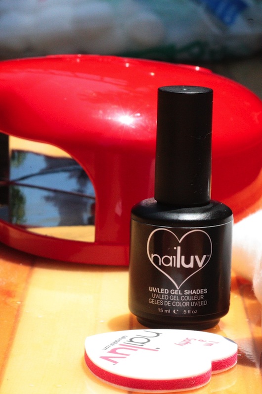 At home nail luv gel manicure without the salon LA