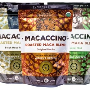 Macaccino Coffee in LA less Caffiene alternative